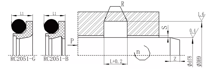 Toothed Combination Rotary Shaft Seal