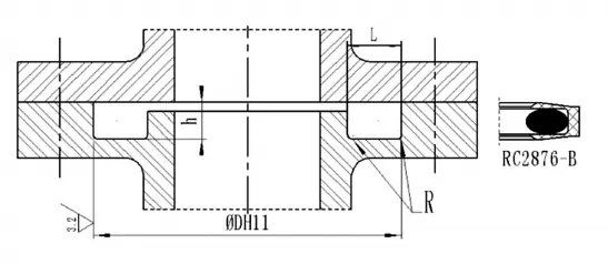 Y-Shaped Composite End Seal