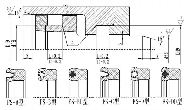 Symmetrical Spring Energized Seal